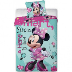 Conjunto de cama solteiro Minnie